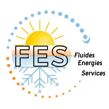 Logo de Fluides Energies Services Dépannage maintenance pompe à Chaleur La Roche sur Yon