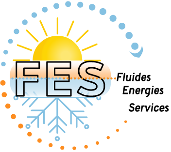 Logo de Fluides Energies Services Dépannage maintenance pompe à Chaleur La Roche sur Yon